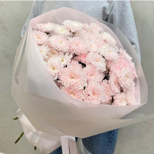 Нежное розовое облако