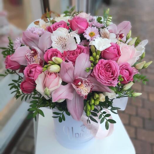 Flowers in a box