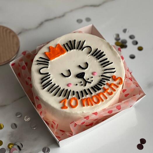 Pastel de Bento "León"
