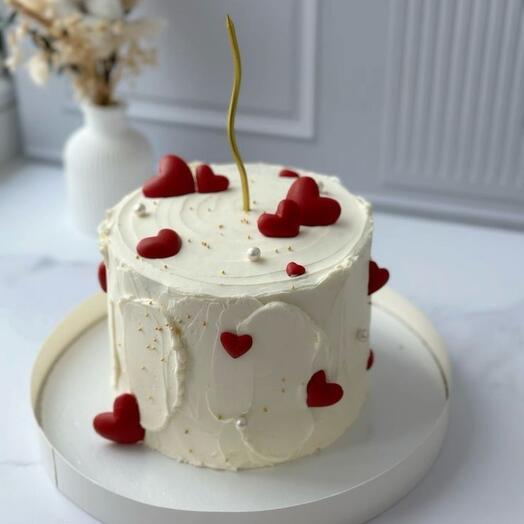 Торт Сердечная гармония