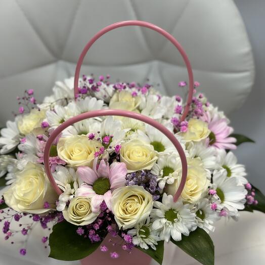 Flowers in a box