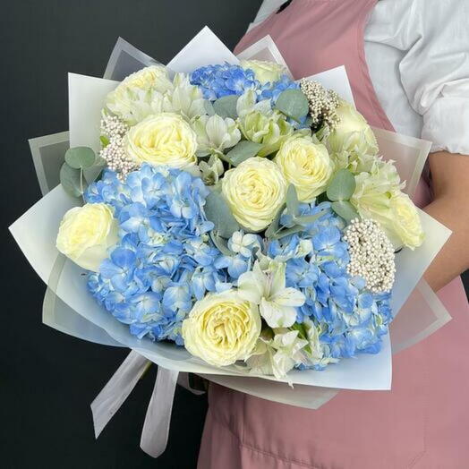 Blue Serenity Bouquet - 1870