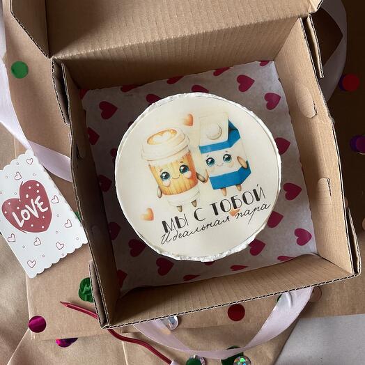 Bento Cake "Мы с тобой идеальная пара"