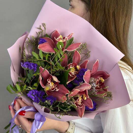 Orquídea en un ramo