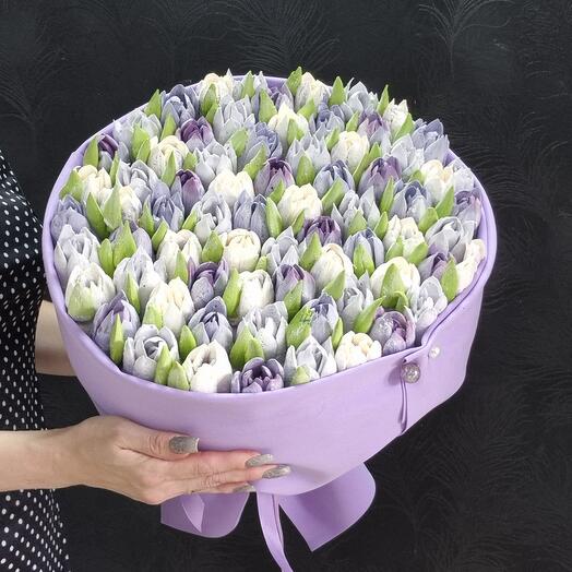 Букет из зефира ручного изготовления  35