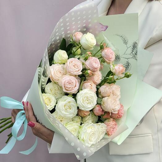 Peony rose mix in a package