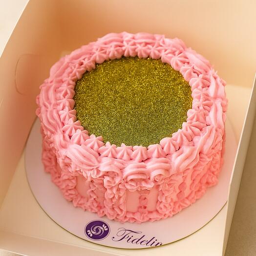 WOW-бенто тортик с блестками эффектный