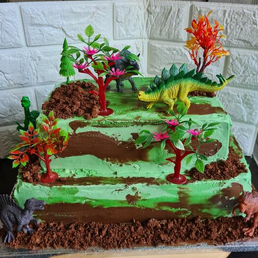 Dino cake