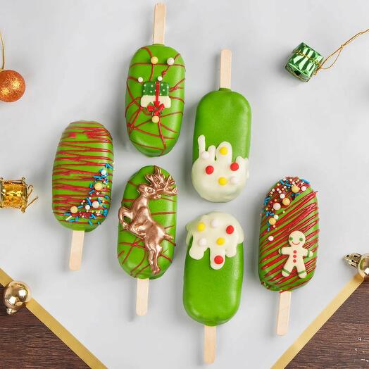 Merry Christmas Cake Pops