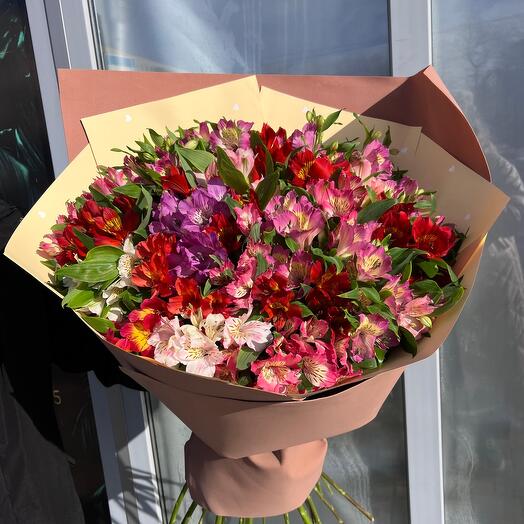 Ramo gigante de alstroemeria