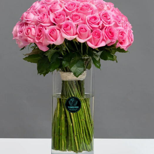 51 Pink Roses