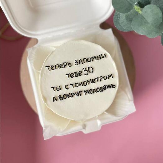Бенто торт на 30 лет