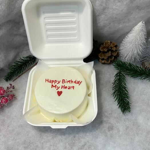 Бенто торт Happy Birthday My Heart