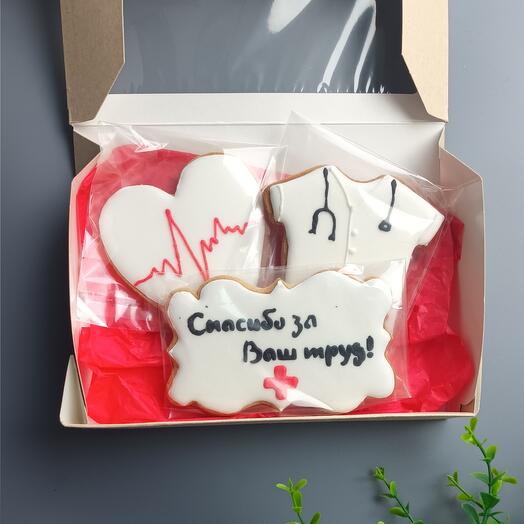 Пряники в подарок врачу  доктору