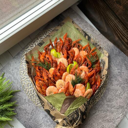 Букет «Раки и Креветки»