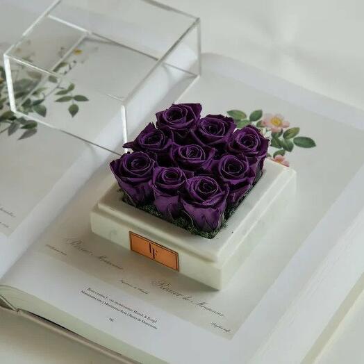 Marble Purple Nueve Infinity Rose