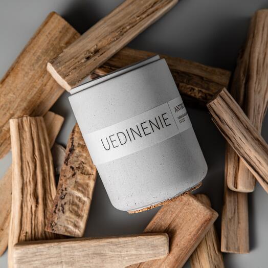 Ароматическая свеча UEDINENIE, 140 мл