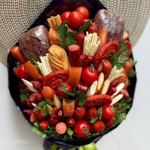 Мясной мужской букет «Закусочный 2»