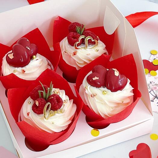 Cupcakes for February 14th