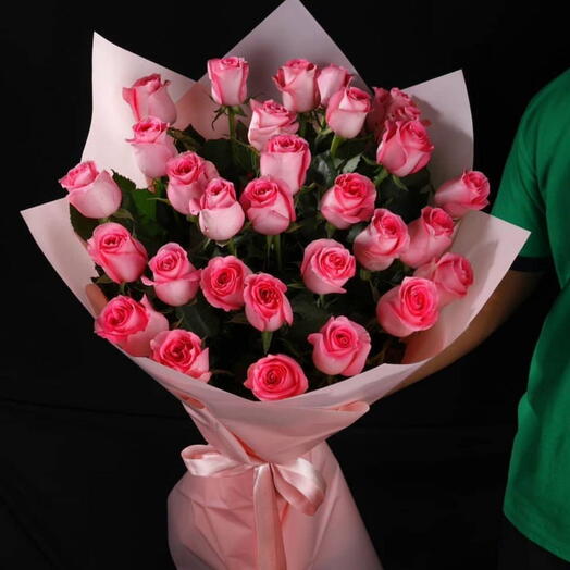 Pink Roses Bouquet