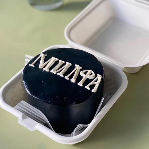 Бенто-торт для подруги «милфа»