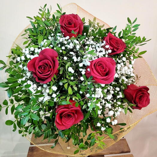 Bouquet de rosas