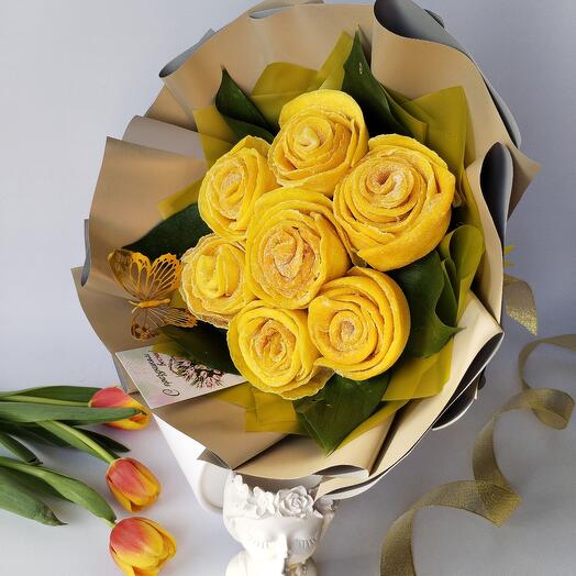 Букет "Солнечный Манго" к 8МАРТА