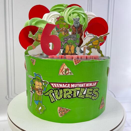 Торт Черепашки ниндзя