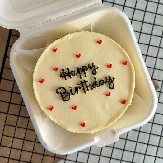 Бенто-торт «Happy birthday» 🎈