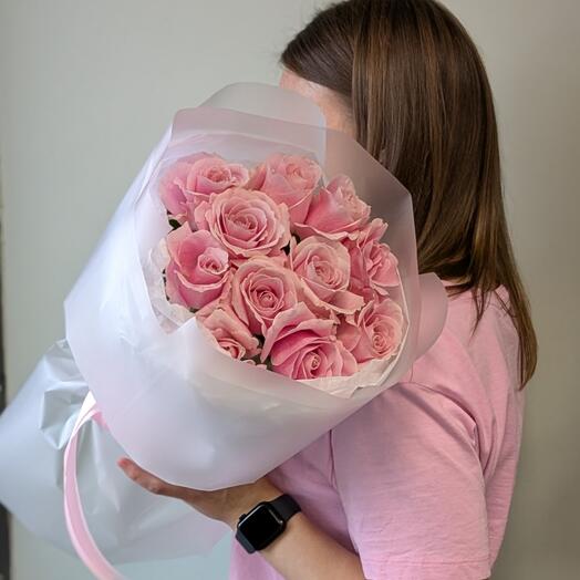 Моно из розовых роз