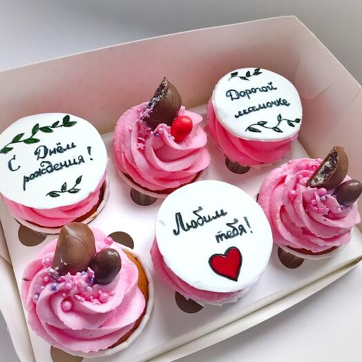 Капкейки "маме"