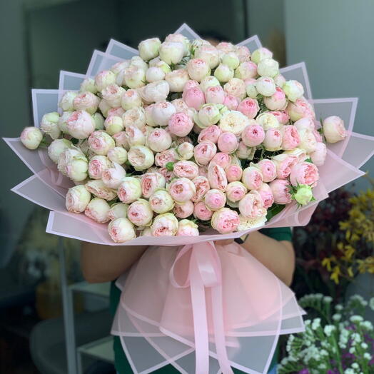 51 Peony rose bouquet You re wow