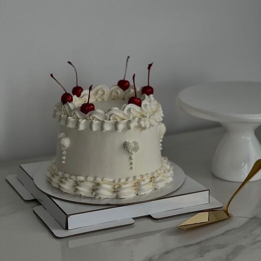 Торт в стиле ламбет