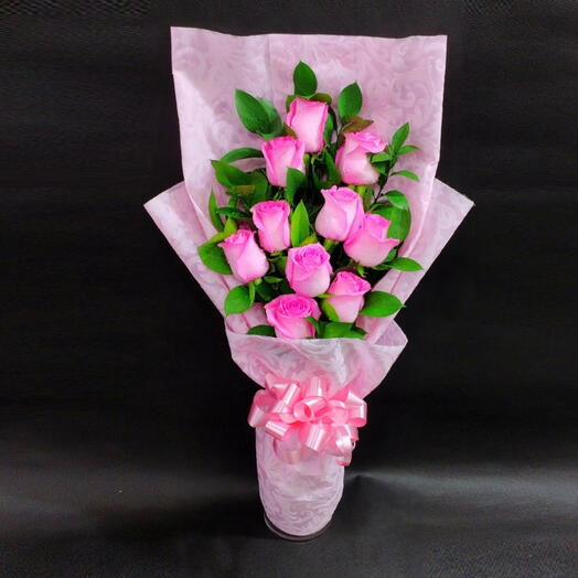 Pink Roses Bouquet