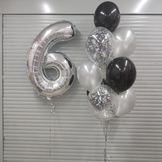 Композиция из шаров