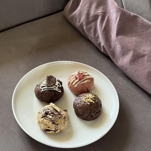 Печенье NY cookies (Крамбл кукис) 4 штуки