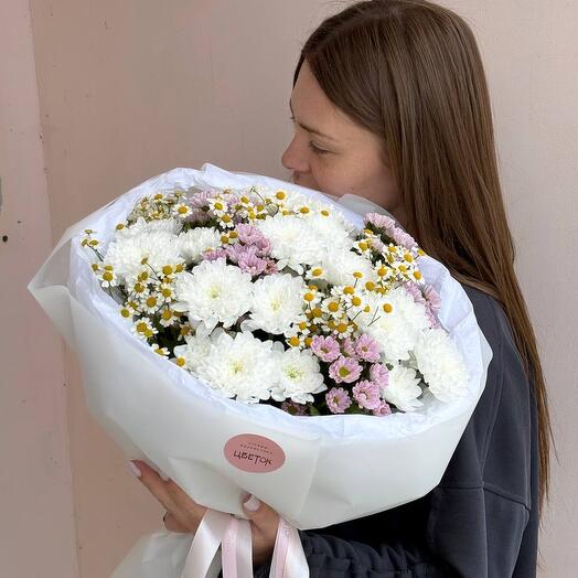 Микс нежных ромашек