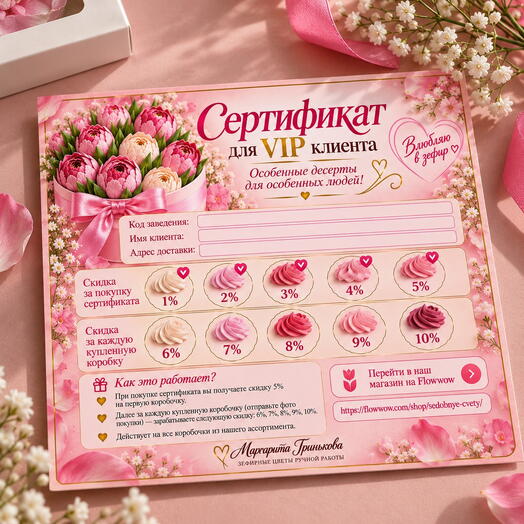 Marshmallow Flowers & Desserts by Margarita