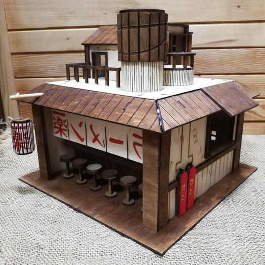 Декоративный домик в стиле Рамен Ичираку