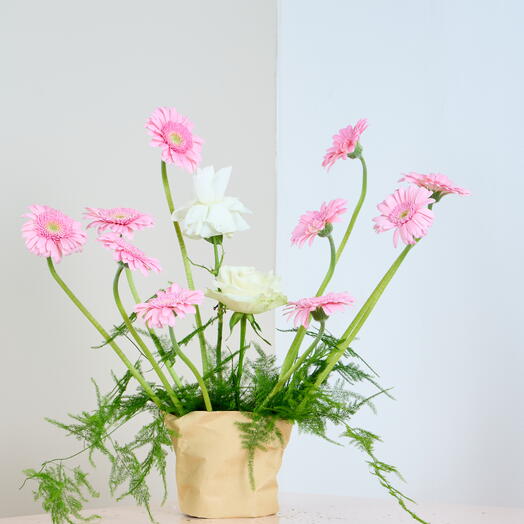 Soft Spring Symphony Flower Arrangement