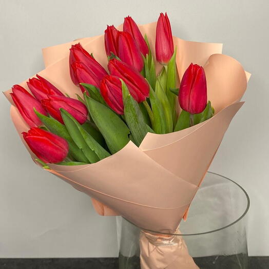 20 Red Tulips