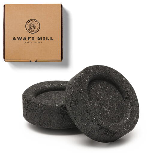 AWAFI MILL Round Charcoal Tablets | Resin Discs - Pack of 50