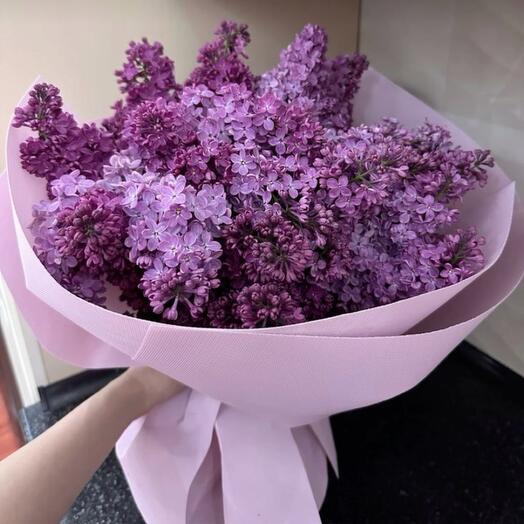 Букет из сирени