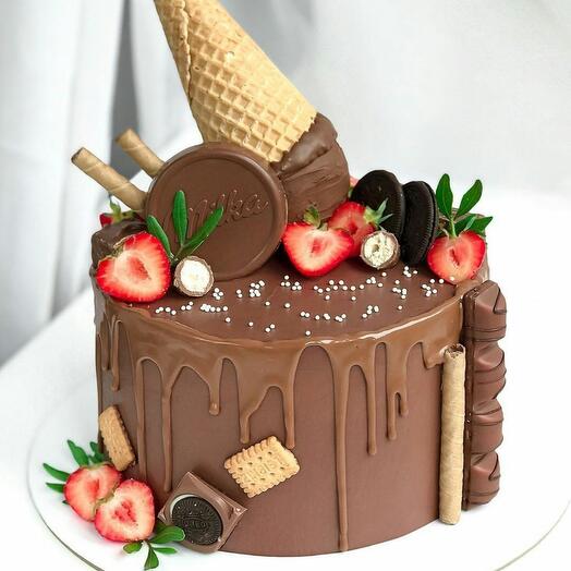 Chocolate Cone Cake