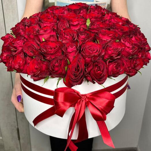 Caja de rosas