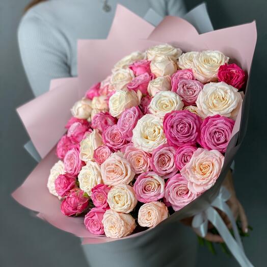 31 peony-shaped bush roses