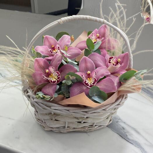 Cesta de flores