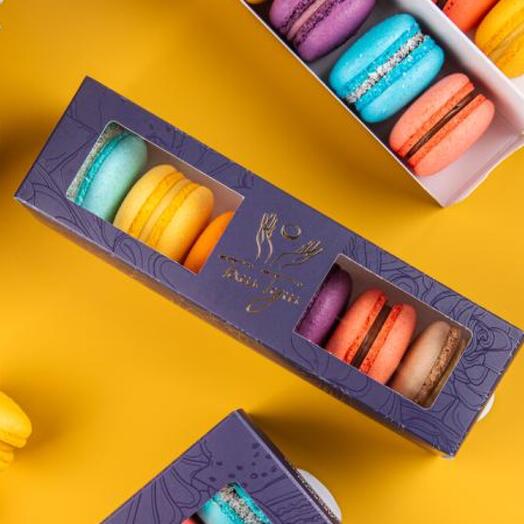 Juego de macarrones de 6 piezas como regalo