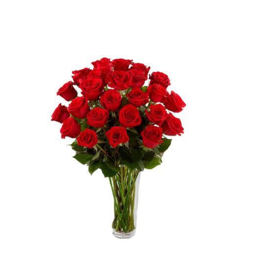35 Red Rose flower Vase