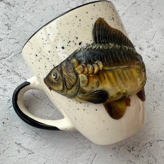 Кружка с карпом